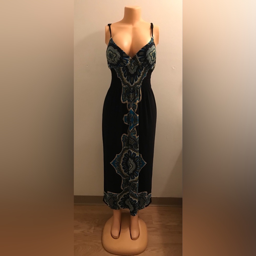 NWOT SOFT STRETCH JERSEY MAXI DRESS